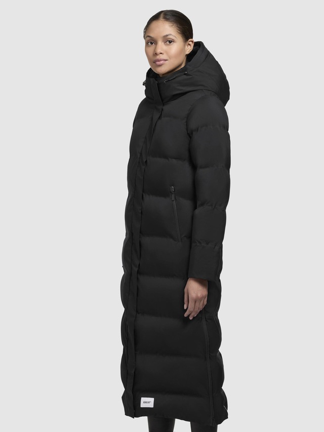 khujo Steppmantel »Mayla2-YM« Warmer Damen Wintermantel mit großer Kapuze