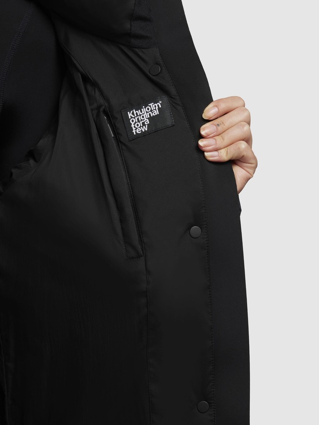 khujo Steppmantel »Mayla2-YM« Warmer Damen Wintermantel mit großer Kapuze