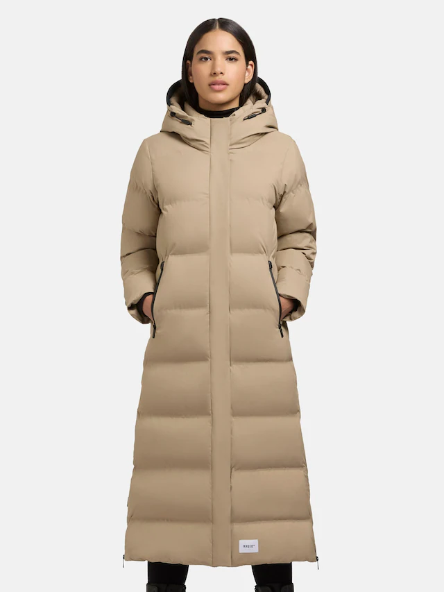 khujo Steppmantel »Mayla2-YM« Warmer Damen Wintermantel mit großer Kapuze