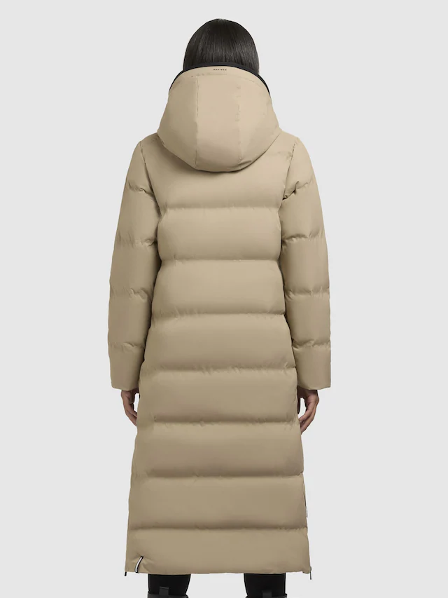 khujo Steppmantel »Mayla2-YM« Warmer Damen Wintermantel mit großer Kapuze