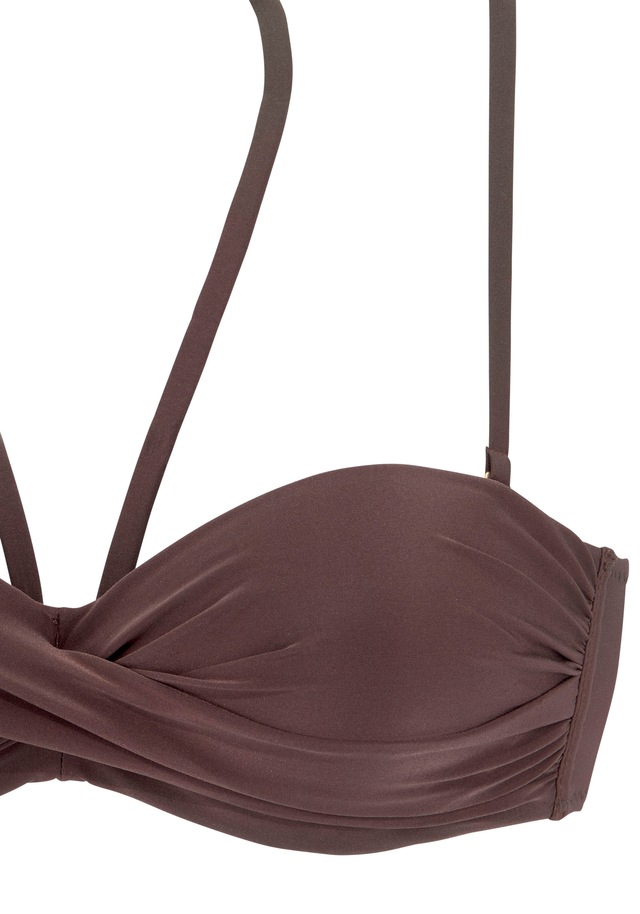 LASCANA Bügel-Bandeau-Bikini mit verschiedenen Trägervarianten