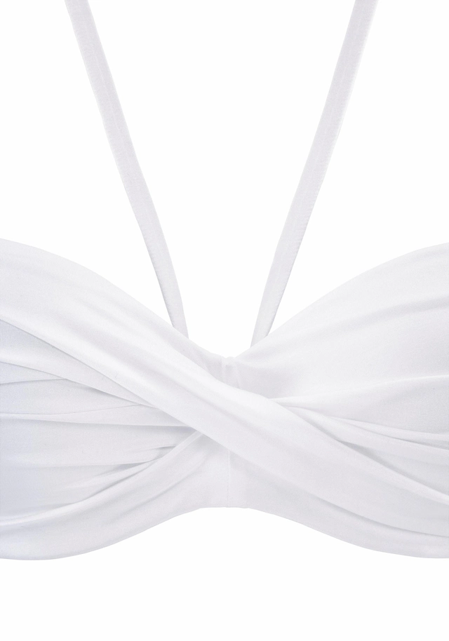 LASCANA Bügel-Bandeau-Bikini mit verschiedenen Trägervarianten