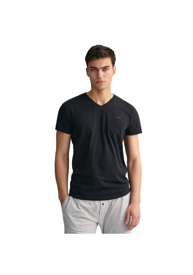 Gant T-Shirt »T-Shirt V-NECK T-SHIRT 2-PACK 2er Pack«