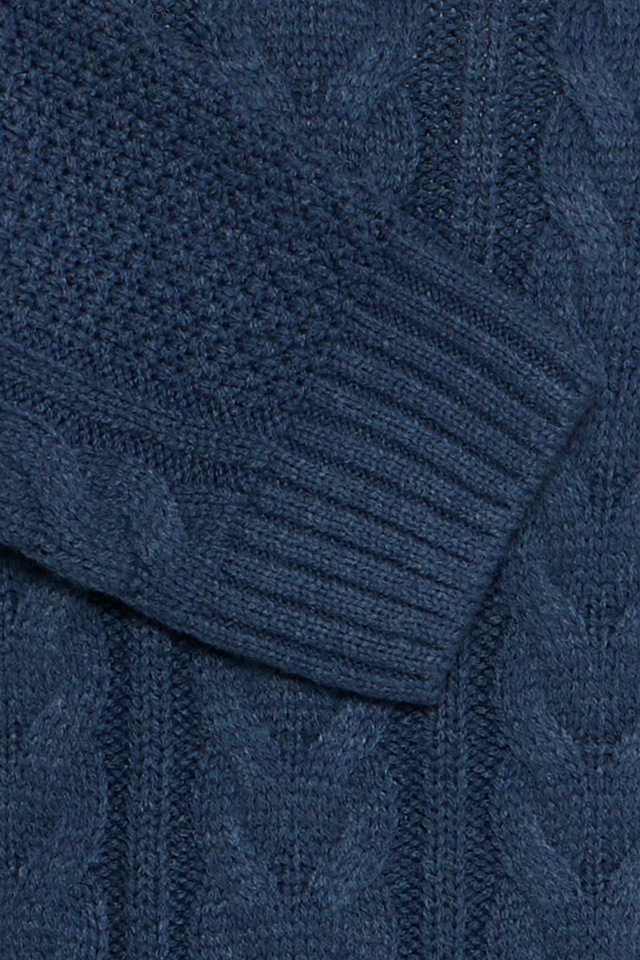 Blend Strickpullover »BHBASIM Crew« aus Baumwollmischung, Regular Fit, mit Rundhalsausschnitt