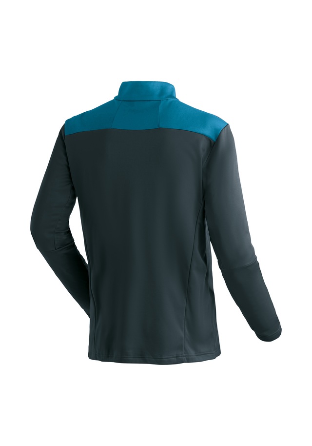Maier Sports Rollkragenpullover »Felian« Herren Midlayer, pflegeleichtes Half-Zip Fleece, Regular Fit