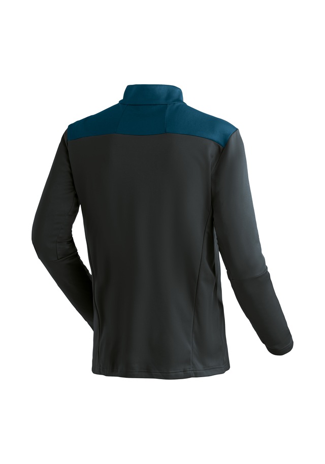 Maier Sports Rollkragenpullover »Felian« Herren Midlayer, pflegeleichtes Half-Zip Fleece, Regular Fit