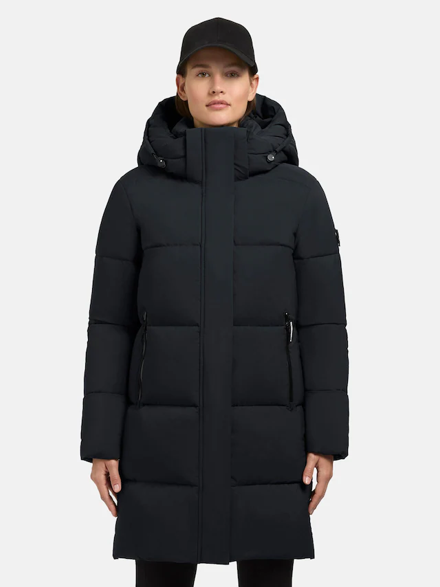 khujo Steppmantel »Haya Matt-YM« Warmer gesteppter Damen Kurzmantel