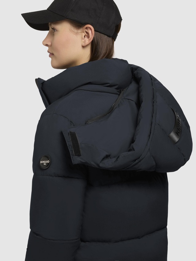 khujo Steppmantel »Haya Matt-YM« Warmer gesteppter Damen Kurzmantel