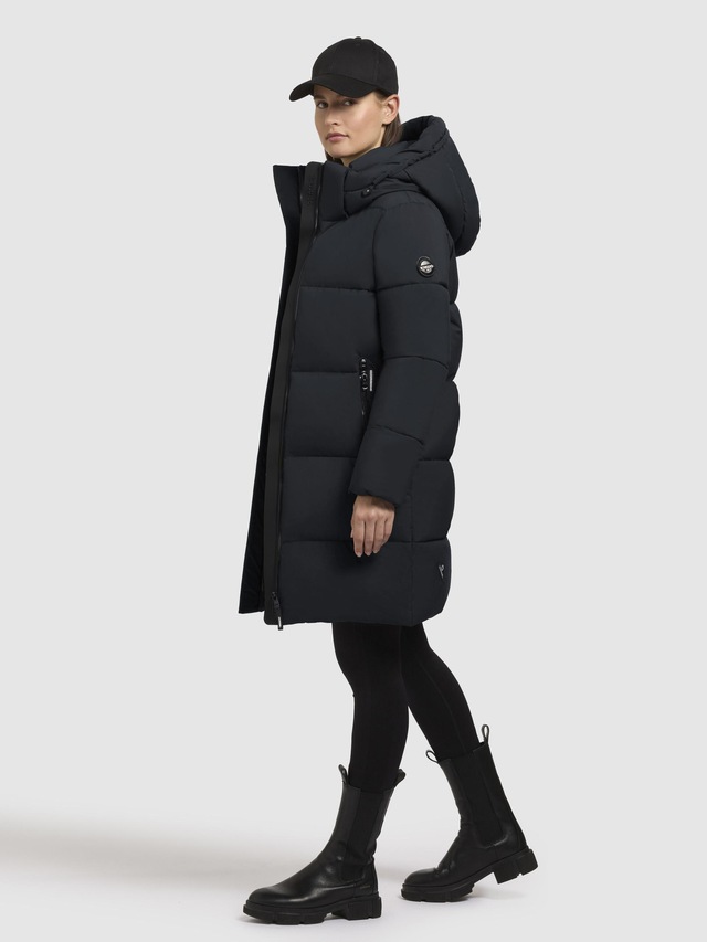khujo Steppmantel »Haya Matt-YM« Warmer gesteppter Damen Kurzmantel
