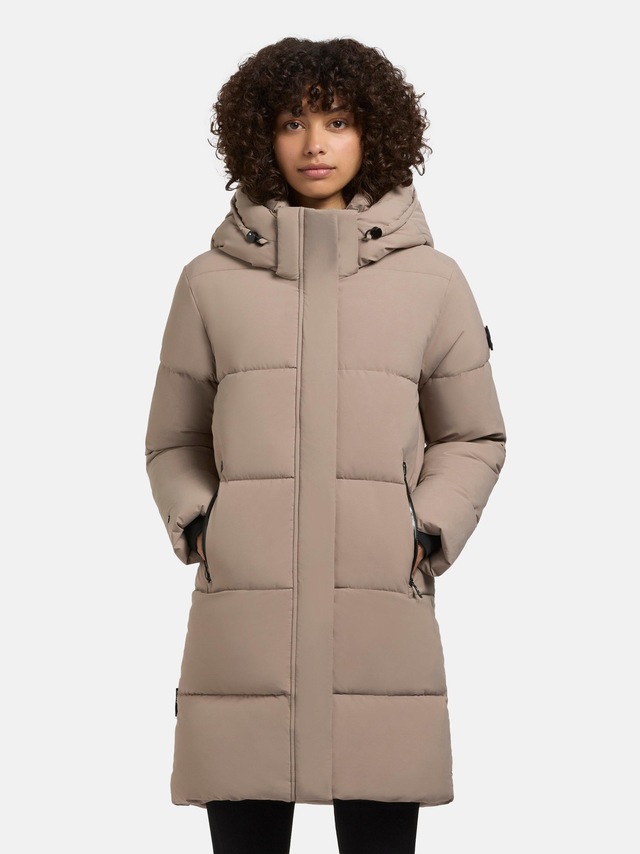 khujo Steppmantel »Haya Matt-YM« Warmer gesteppter Damen Kurzmantel