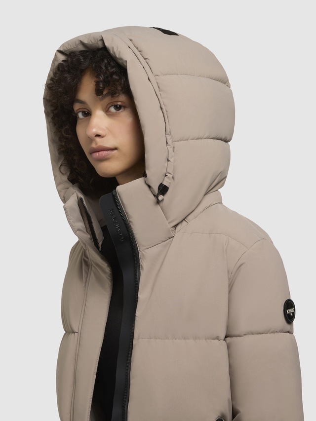 khujo Steppmantel »Haya Matt-YM« Warmer gesteppter Damen Kurzmantel