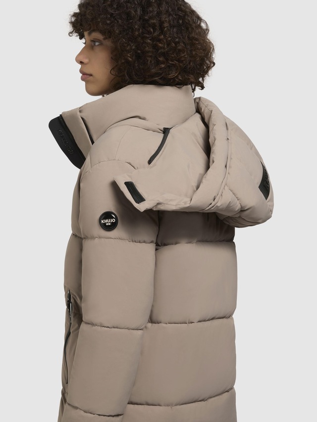 khujo Steppmantel »Haya Matt-YM« Warmer gesteppter Damen Kurzmantel