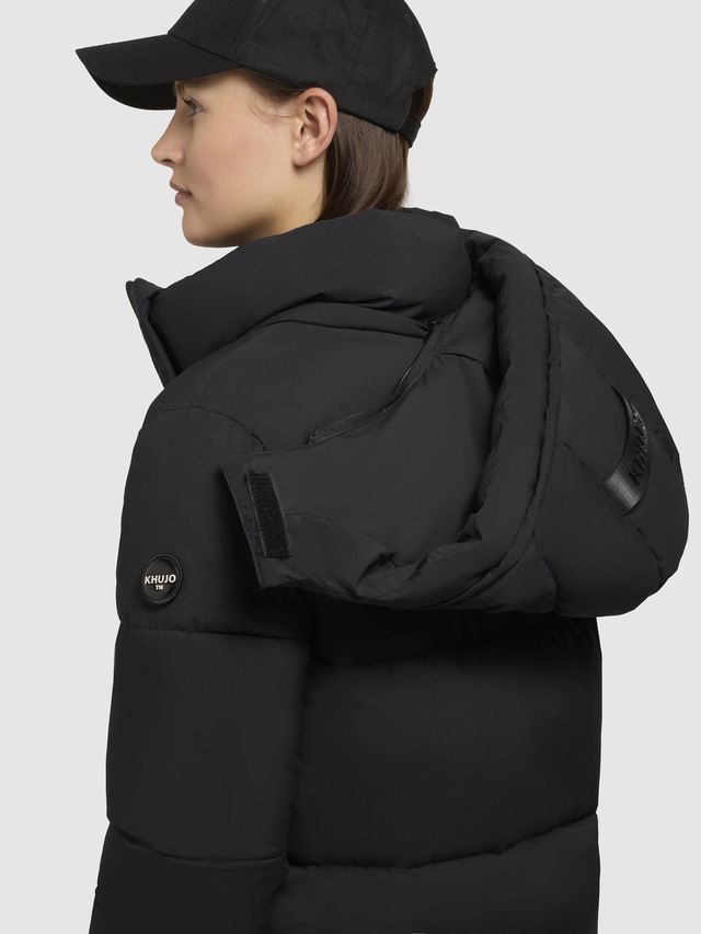 khujo Steppmantel »Haya Matt-YM« Warmer gesteppter Damen Kurzmantel