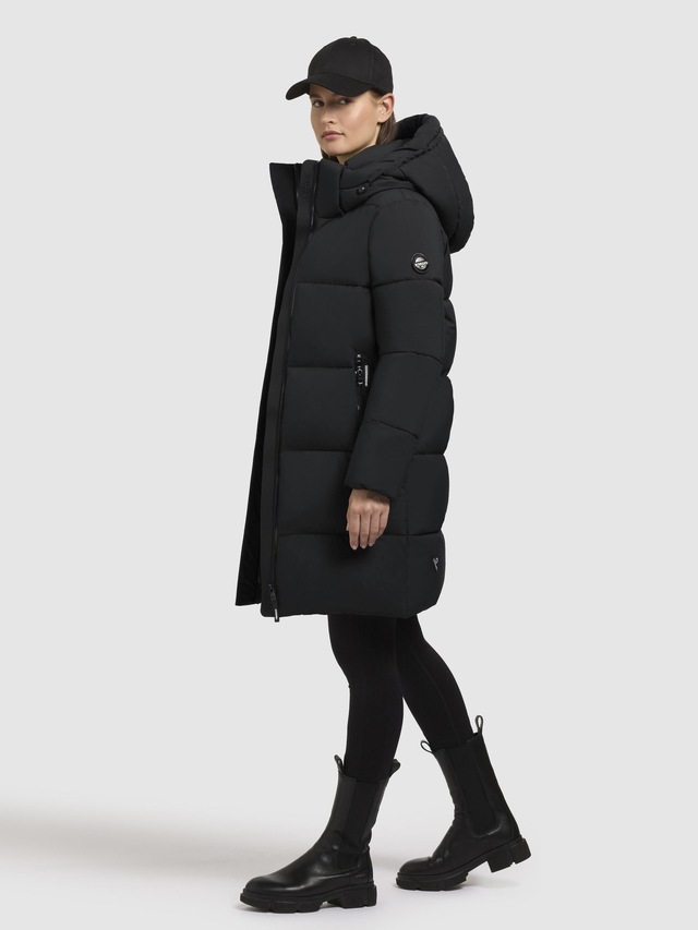 khujo Steppmantel »Haya Matt-YM« Warmer gesteppter Damen Kurzmantel