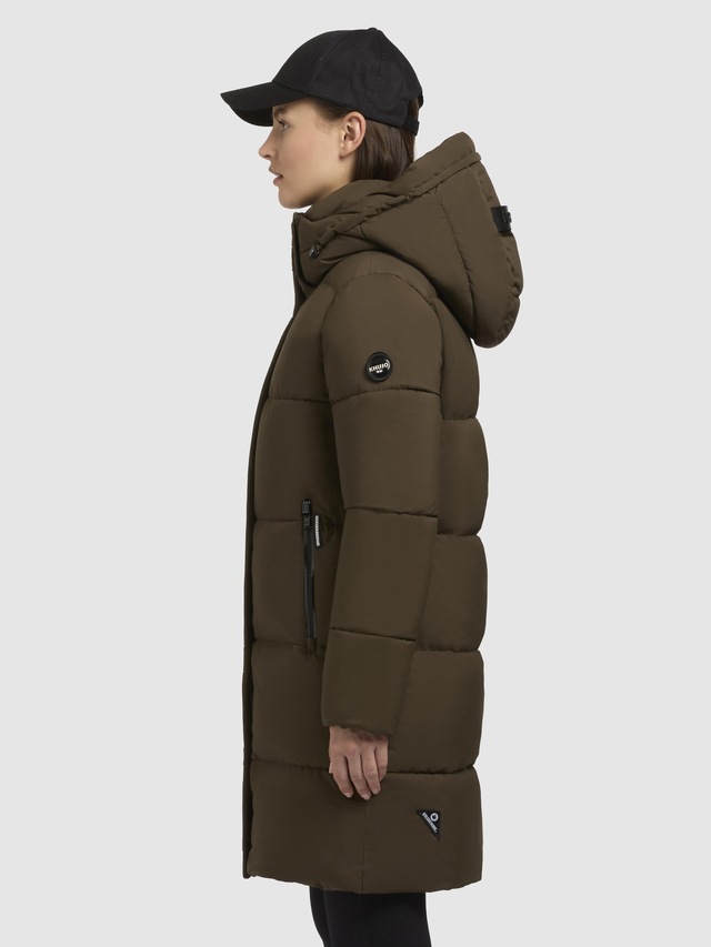 khujo Steppmantel »Haya Matt-YM« Warmer gesteppter Damen Kurzmantel