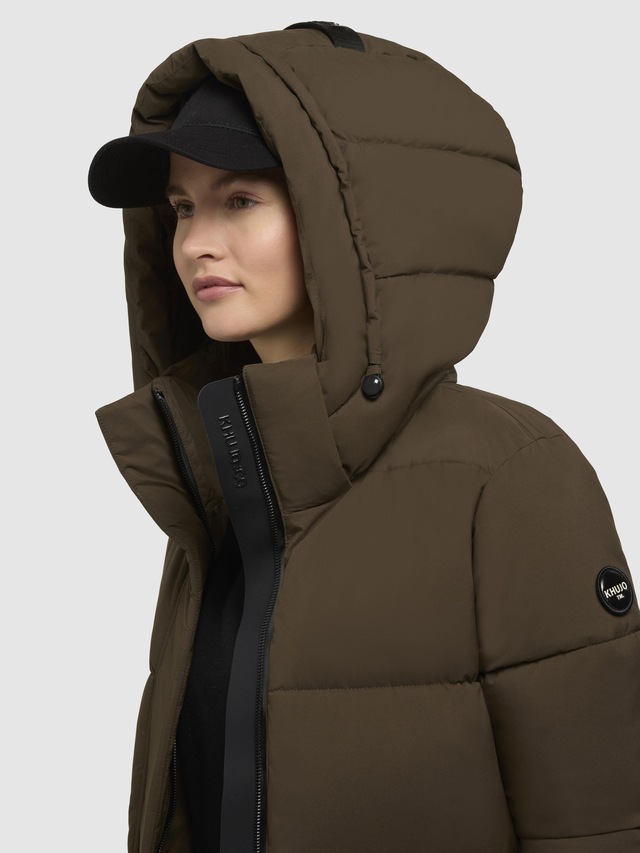 khujo Steppmantel »Haya Matt-YM« Warmer gesteppter Damen Kurzmantel