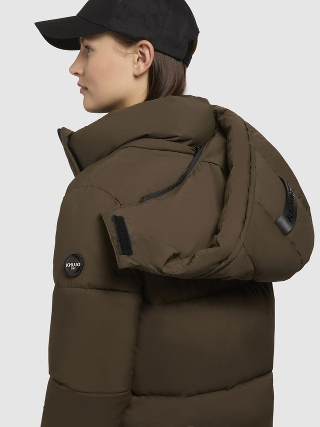 khujo Steppmantel »Haya Matt-YM« Warmer gesteppter Damen Kurzmantel
