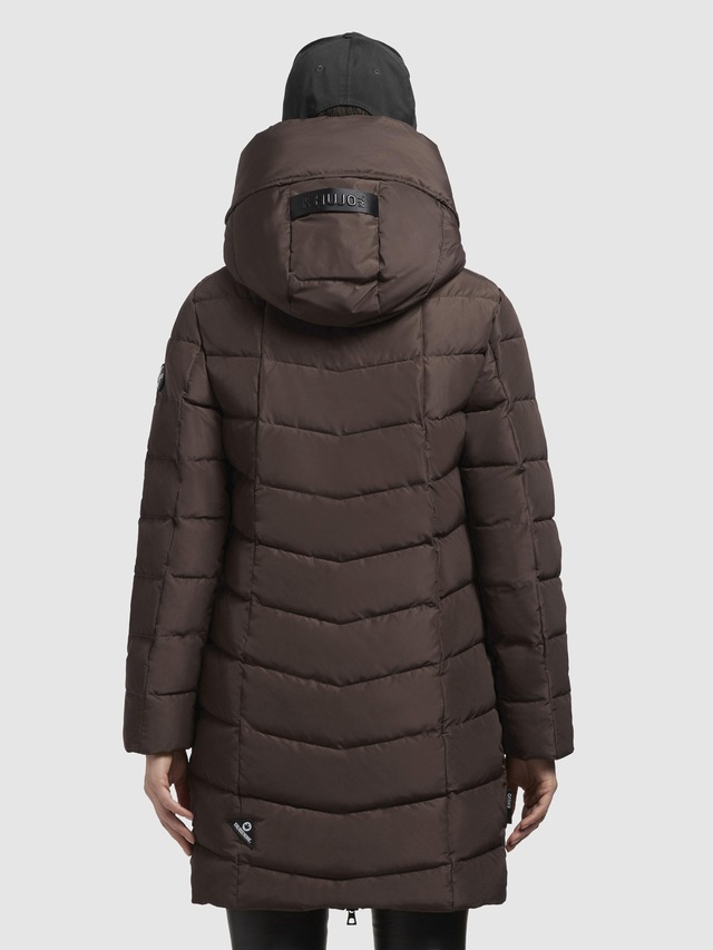 khujo Steppmantel »Pluz-YM« Warmer gesteppter Damen Wintermantel mit Kapuze