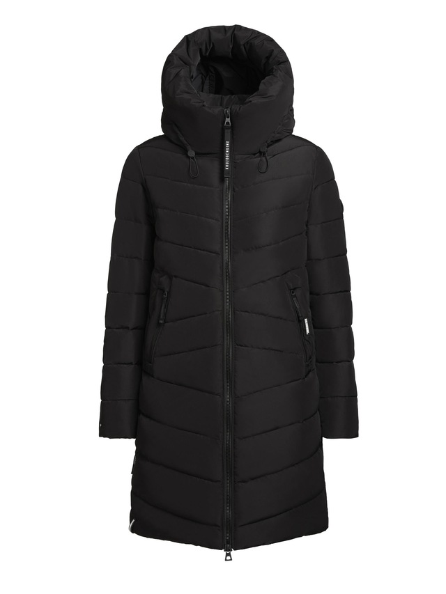 khujo Steppmantel »Pluz-YM« Warmer gesteppter Damen Wintermantel mit Kapuze