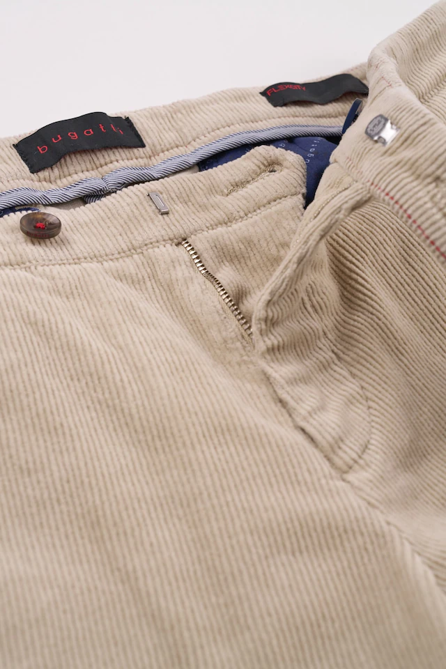 bugatti Cordhose aus elastischer Baumwolle