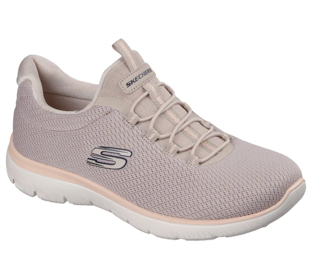 Skechers Slip-On Sneaker »SUMMITS-SUMMER BLUSH« Arbeitsschuh, Freizeitschuh, Slipper mit Memory Foam