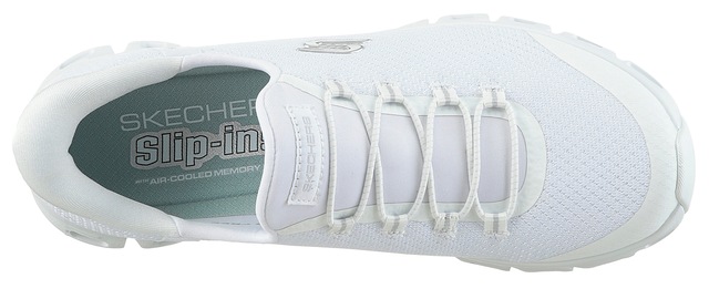 Skechers Slip-On Sneaker »GLIDE-STEP-PURSUIT« Freizeitschuh mit elastischem Einstieg