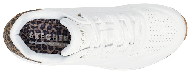 Skechers Sneaker »UNO-JUNGLE NITE« Schnürschuh, Freizeitschuh mit Wedge-Absatz