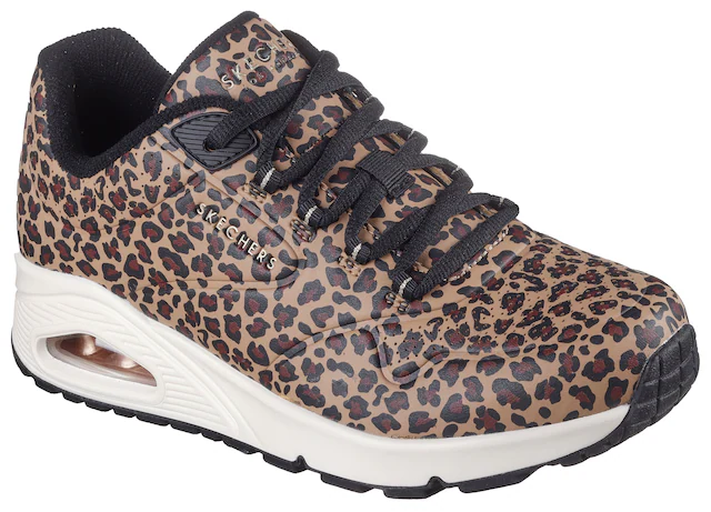 Skechers Sneaker »UNO-KAT-NEATO« Leo Sneaker, Schnürschuh mit Air-Cooled Memory Foam