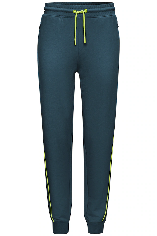 Le Jogger Performance Sporthose mit praktischen Reißverschlusstaschen und Kontrastdetails