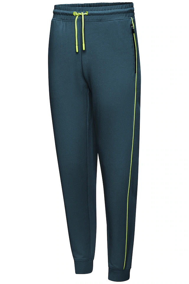 Le Jogger Performance Sporthose mit praktischen Reißverschlusstaschen und Kontrastdetails