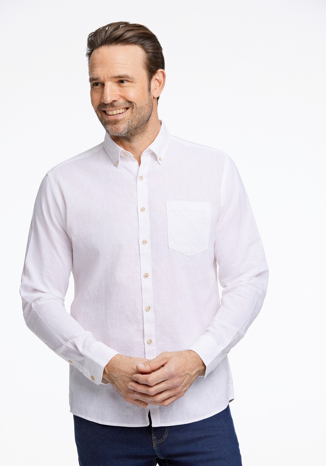 JACK’S Leinenhemd »Leinenhemd (Langarm) Regular Fit«