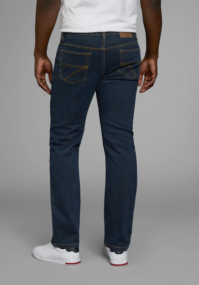 Arizona Stretch-Jeans »John« Packung, 2 Stk. gerade Beinform, niedrige Leibhöhe, mit Five-Pocket-Konfiguration