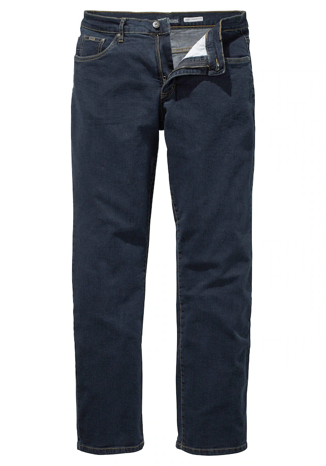Arizona Stretch-Jeans »John« Packung, 2 Stk. gerade Beinform, niedrige Leibhöhe, mit Five-Pocket-Konfiguration