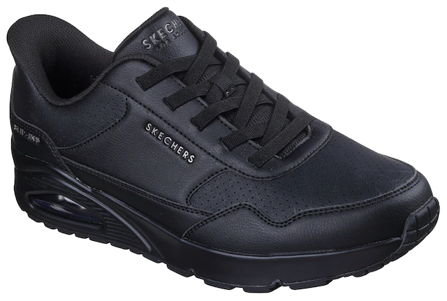 Skechers Slip-On Sneaker »UNO-BANKSIA LUXE« Keilsneaker, Sneaker mit Luftkissen