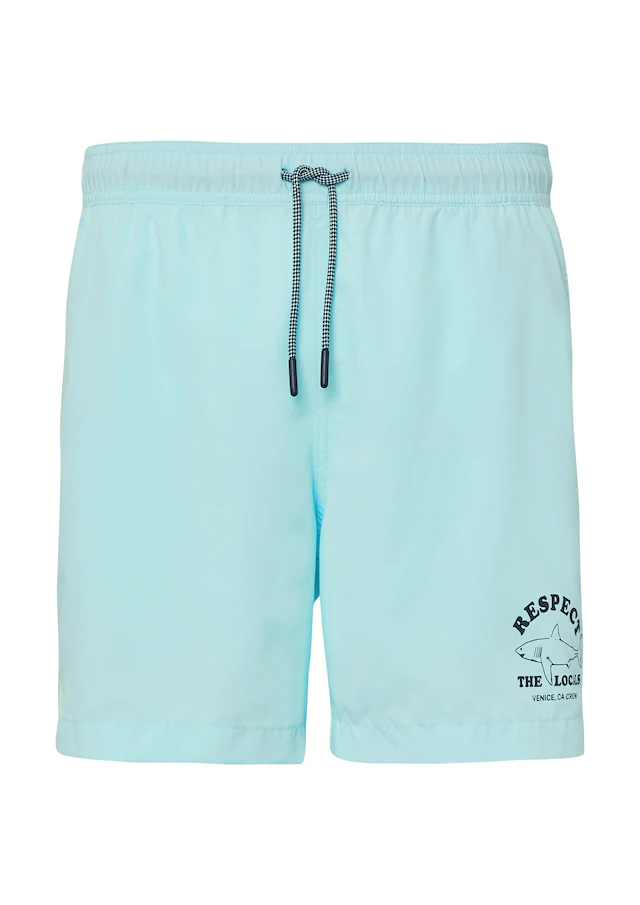 s.Oliver Strandshorts Sommerhose mit elastischem Bund