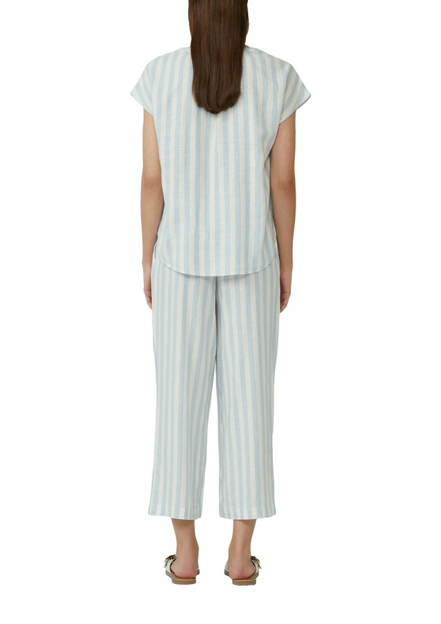 s.Oliver Kurzarmbluse mit All-Over Print