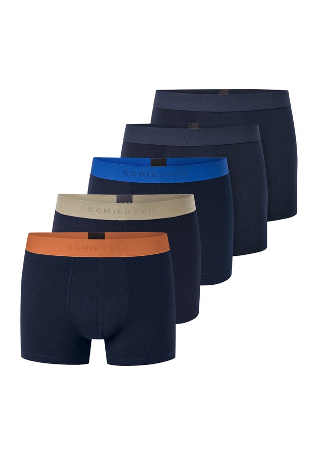 Schiesser Boxershorts »Boxershort 5PACK Shorts - 95/5 Multipacks 5er Pack«
