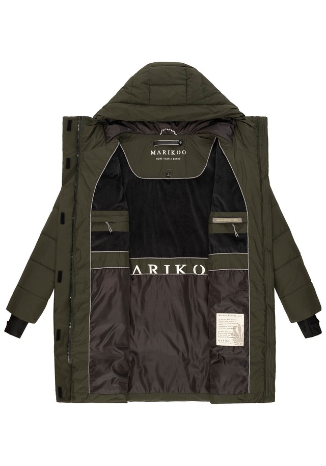 Marikoo Winterjacke »Kaituu XVI« mit großer Kapuze