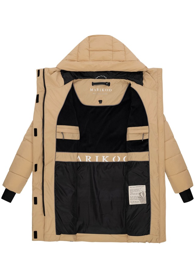 Marikoo Winterjacke »Kaituu XVI« mit großer Kapuze