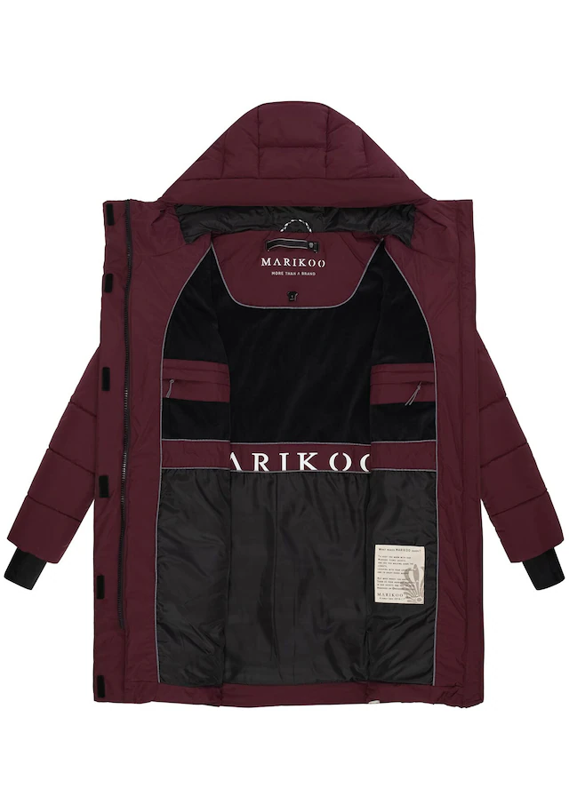 Marikoo Winterjacke »Kaituu XVI« mit großer Kapuze