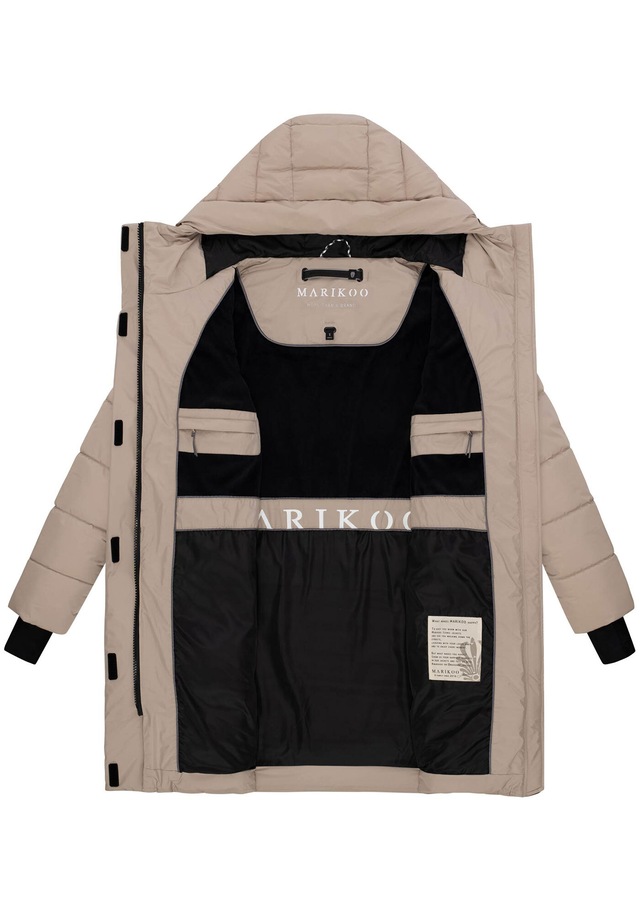 Marikoo Winterjacke »Kaituu XVI« mit großer Kapuze