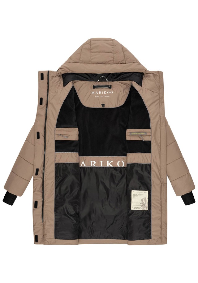 Marikoo Winterjacke »Kaituu XVI« mit großer Kapuze