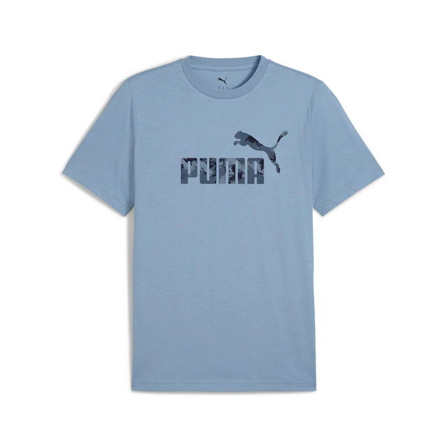 PUMA T-Shirt »ESS CAMO TEE« gerade Passform, Kurzarm, für Alltag und Freizeit