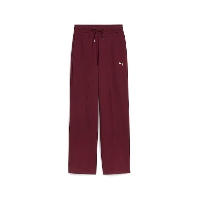 PUMA Trainingshose »CLASS COMFORT PINNACLE HIGH-WAIST STRAIGHT PANTS TR OP« mit Eingrifftaschen, aus Baumwollmischung, pflegeleicht