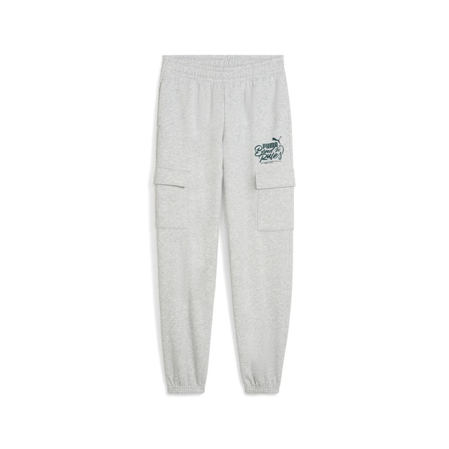 PUMA Trainingshose »MID90S CARGO SWEATPANTS FL B« sportlicher Stil, mit Leistentasche, aus Baumwollmischung