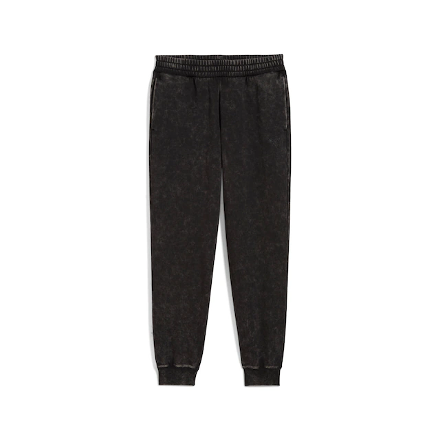 PUMA Trainingshose »ESS ELEVATED COMFORT WASH SWEATPANTS FL CL« für Alltag und Sport, sportlicher Stil, mit Print-Applikationen