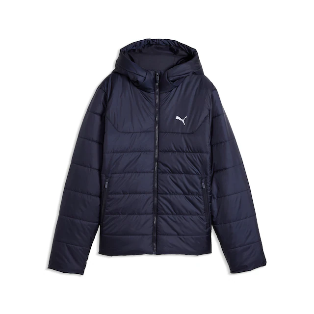 PUMA Winterjacke »ESS HOODED PADDED JACKET« mit Kapuze mit Kapuze, entspannte Passform