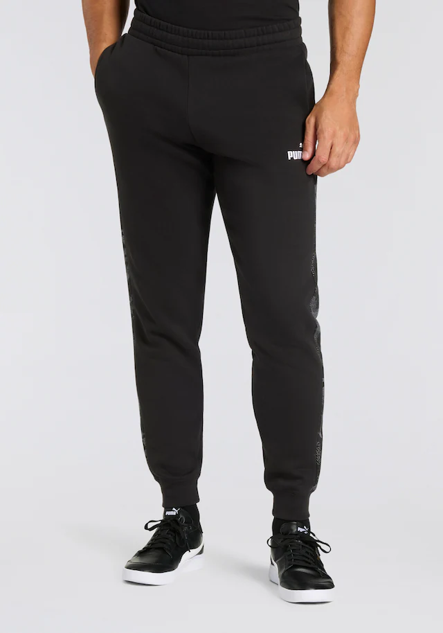 PUMA Trainingshose »ESS CAMO SWEATPANTS FL CL« Regular Fit, mit Eingrifftaschen, sportlicher Stil