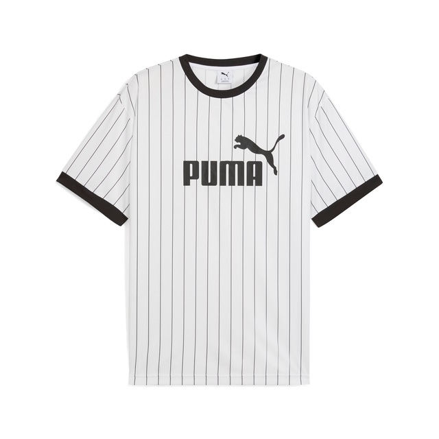 PUMA T-Shirt »ESS STRIPED JERSEY« normale Schnittform, Kurzarm, für vielseitige Aktivitäten