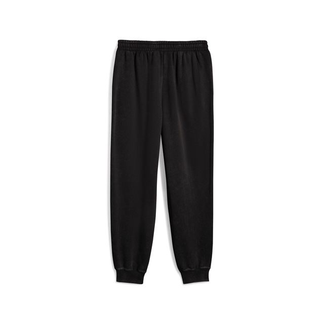 PUMA Trainingshose »ESS ELEVATED RELAXED WASH SWEATPANTS FL« sportlich inspirierte Details, mit Print-Applikationen